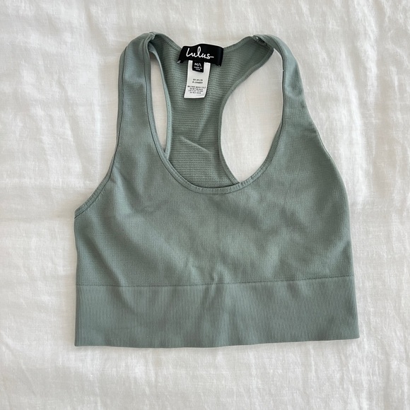 SET Lulus to the core sage legging and sports bra set - Picture 9 of 11